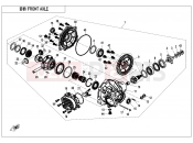 CFMOTO 2020 UTV UFORCE 1000 (CF1000UU) FRONT AXLE - F31