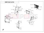 CFMOTO UFORCE U6 EV (CF200DUTR [EU167]  [ABS] ) REAR PLASTICS - F04-5
