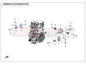 CFMOTO UFORCE U6 EV (CF200DUTR [EU167]  [ABS] ) MOTOR SUSPENSION SYSTEM - F45