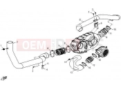 CFMOTO RANCHER 500 (CF500-3) CVT COOLING SYSTEM - F27