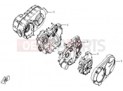 CFMOTO RANCHER 500 (CF500-3) CRANKCASE ASSY