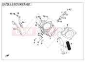 CFMOTO RANCHER 500 (CF500-3) CYLINDER BODY