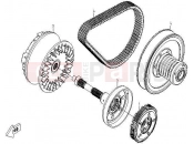 CFMOTO RANCHER 500 (CF500-3) CLUTCH & CVT