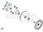 CFMOTO RANCHER 500 (CF500-3) PRIMARY SHEAVE