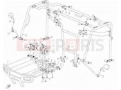 CFMOTO RANCHER 500 (CF500-3) TOP FRAME & BUMPER