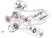 CFMOTO RANCHER 500 (CF500-3) REAR AXLE