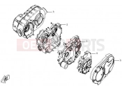 CFMOTO RANCHER 500 (CF500-3) CRANKCASE ASSY - E01
