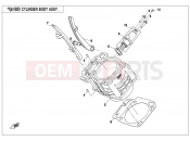 CFMOTO UFORCE 550 (CF500UTR-2) CYLINDER BODY ASSY. - E02-3