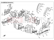 CFMOTO 2019 UTV UFORCE 550 (CF500UTR-2) BOTTOM PLASTIC - F04-4