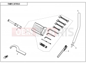 CFMOTO 2019 UTV UFORCE 550 (CF500UTR-2) TOOLS - F20-V2