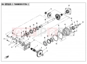 CFMOTO 2019 UTV UFORCE 550 (CF500UTR-2) TRANSMISSION SYSTEMï¼2ï¼ - E06-2