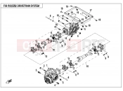 CFMOTO UFORCE 550 (CF500UU) POWERTRAIN SYSTEM - F30