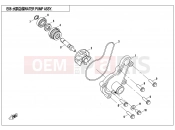 CFMOTO UFORCE 550 (CF500UU) WATER PUMP ASSY - E08