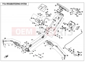 CFMOTO UFORCE 550 (CF500UU) STEERING SYSTEM(WITHOUT EPS) - F10-A