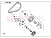 CFMOTO UFORCE 550 (CF500UU) CVT ASSY(AUSTRALIA) - E05-B