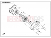 CFMOTO 2019 UTV UFORCE 550 (CF500UU) FAN ASSY - E18