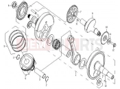 CFMOTO 2011 UTV UFORCE 600 (CF600-5) CRANKSHAFT, PISTON, BALANCER - E13