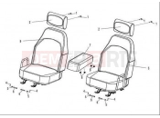 CFMOTO 2012 UTV UFORCE 600 (CF600-5) SEAT ASSY