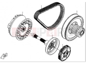 CFMOTO 2012 UTV UFORCE 600 (CF600-5) CLUTCH @^ CVT - E14