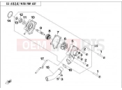CFMOTO UFORCE 600 (CF600-5) WATER PUMP ASSY.
