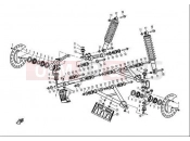 CFMOTO 2015 UTV UFORCE 600 (CF600-5) FRONT SUSPENSION
