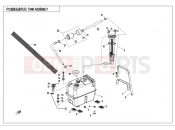 CFMOTO 2015 UTV UFORCE 600 (CF600-5) FUEL TANK