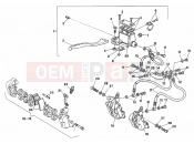 DUCATI 1993 907 I.E. FRONT BRAKE SYSTEM MY92 » BRAKING SYSTEM