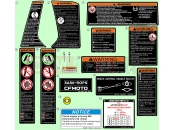 CFMOTO 2021 UTV UFORCE 600 (CF600UTR [T1b] ) WARNING DECAL - F19-2-A-V1