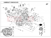CFMOTO 2021 UTV UFORCE 600 (CF600UTR [T1b] ) LEFT CRANKCASE ASSY - E01-1