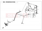 BUMPER @^ CAB FRAME - F23 - CFMOTO UFORCE 600 (CF600UTR [T1b] ) 2023