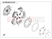CFMOTO UFORCE 800 (CF800-3) CLUTCH ASSY - E05-4