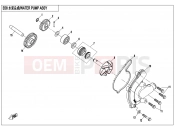 CFMOTO 2014 UTV UFORCE 800 (CF800-3) WATER PUMP ASSY. - E08