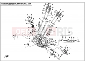 CFMOTO 2015 UTV UFORCE 800 (CF800-3) CYLINDER HEAD NO.2 ASSY. - E02-6
