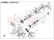CFMOTO 2015 UTV UFORCE 800 (CF800-3) GEARSHIFT ASSY (2) - E06-2