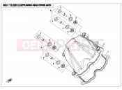CFMOTO UFORCE 800 (CF800-3) CYLINDER HEAD COVER ASSY - E02-1