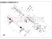 CFMOTO UFORCE 800 (CF800-3) TRANSMISSION SYSTEM(3) - E06-3