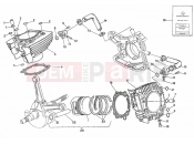 DUCATI 1993 907 I.E. CYLINDER - PISTON » ENGINE CASE