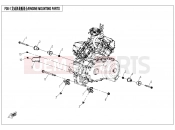 CFMOTO 2020 UTV UFORCE 800 (CF800-3) ENGINE MOUNTING PARTS
