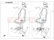 CFMOTO 2020 UTV UFORCE 800 (CF800-3) SEAT(WITH CFMOTO)