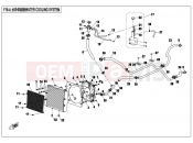 CFMOTO 2020 UTV UFORCE 800 (CF800-3) WATER COOLING SYSTEM