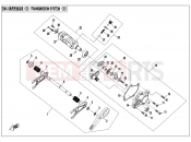 CFMOTO 2020 UTV UFORCE 800 (CF800-3) TRANSMISSION SYSTEM(3) - E06-3-V2