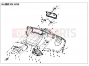CFMOTO 2018 UTV UFORCE 800 (CF800UTR-2) MIDDLE PLASTIC - F04-2