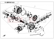 CFMOTO 2018 UTV UFORCE 800 (CF800UTR-2) FRONT AXLE - F31