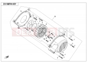 CFMOTO 2018 UTV UFORCE 800 (CF800UTR-2) FAN ASSY. - E18