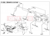 CFMOTO 2020 UTV UFORCE 800 (CF800UTR-2) BUMPER @^ CAB FRAME - F23