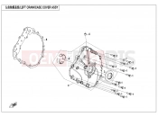 LEFT CRANKCASE COVER ASSY - E01-4 - CFMOTO UFORCE 800 (CF800UTR-4) 2025