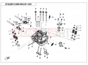 CYLINDER HEAD NO.1 ASSY - E02-2 - CFMOTO UFORCE 800 (CF800UTR-4) 2025