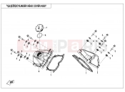 CFMOTO UFORCE 800 (CF800UTR-4) CYLINDER HEAD COVER ASSY - E02-1