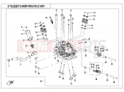 CFMOTO UFORCE 800 (CF800UTR-4) CYLINDER HEAD NO.2 ASSY - E02-6