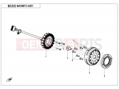 CFMOTO UFORCE 800 (CF800UTR-4) MAGNETO ASSY. - E03